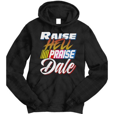 Raise Hell Praise Dale Retro Vintage Tie Dye Hoodie