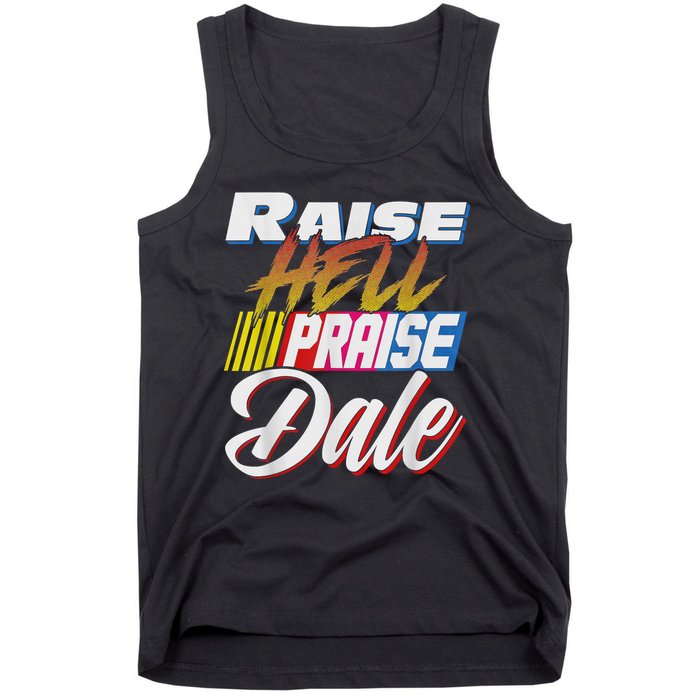 Raise Hell Praise Dale Retro Vintage Tank Top