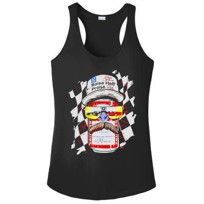 Raise Hell Praise Dale Vintage Ladies PosiCharge Competitor Racerback Tank