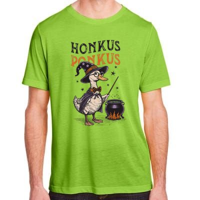 Retro Honkus Ponkus Duck Witch Funny Duck Adult ChromaSoft Performance T-Shirt