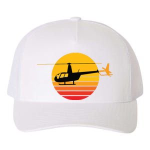 R44 Helicopter Pilot Aviation R44 Helicopter Yupoong Adult 5-Panel Trucker Hat