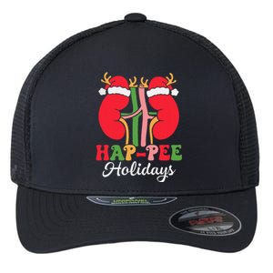 Retro Hap Pee Dialysis Kidney Nurse Santa Christmas Party Flexfit Unipanel Trucker Cap