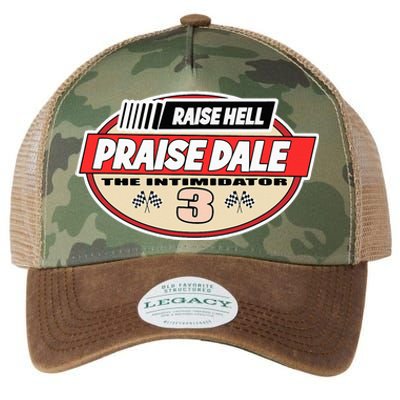 Raise Hell Praise Dale Vintage Legacy Tie Dye Trucker Hat