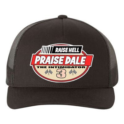 Raise Hell Praise Dale Vintage Yupoong Adult 5-Panel Trucker Hat