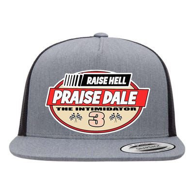 Raise Hell Praise Dale Vintage Flat Bill Trucker Hat