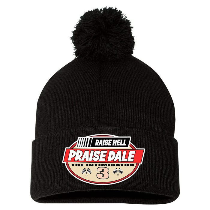 Raise Hell Praise Dale Vintage Pom Pom 12in Knit Beanie