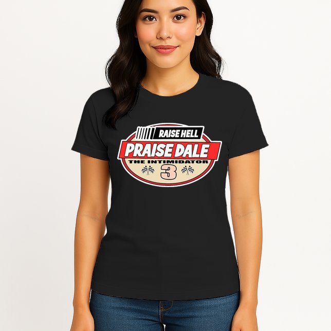 Raise Hell Praise Dale Vintage Womens T-Shirt
