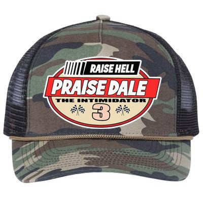 Raise Hell Praise Dale Vintage Retro Rope Trucker Hat Cap