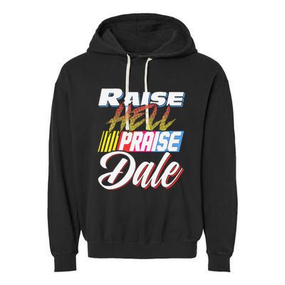 Raise Hell Praise Dale Retro Vintage Garment-Dyed Fleece Hoodie