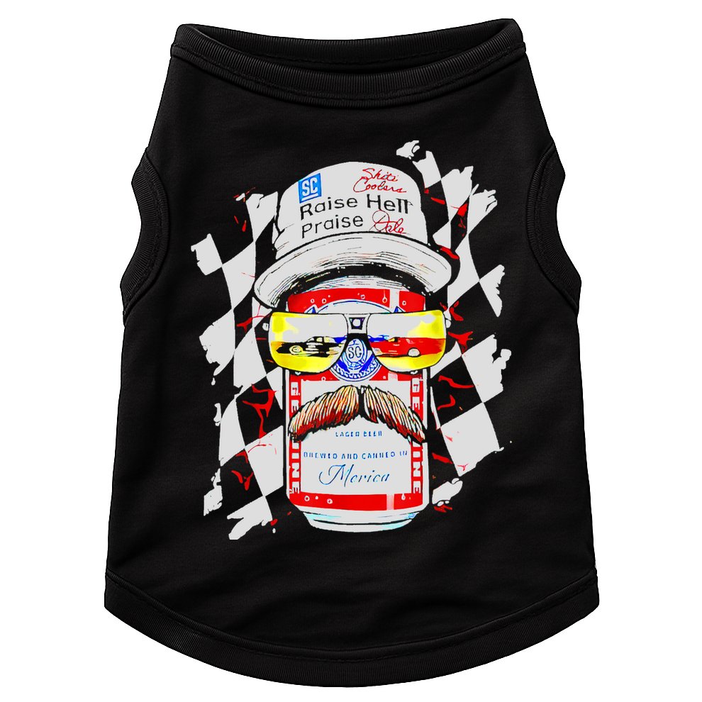 Raise Hell Praise Dale Vintage Funny Driking Beer Doggie Tank