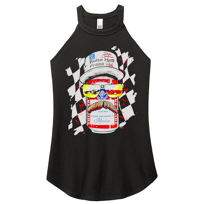 Raise Hell Praise Dale Vintage Funny Driking Beer Women's Perfect Tri Rocker Tank