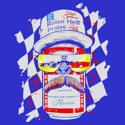 Raise Hell Praise Dale Vintage Funny Driking Beer T-Shirt