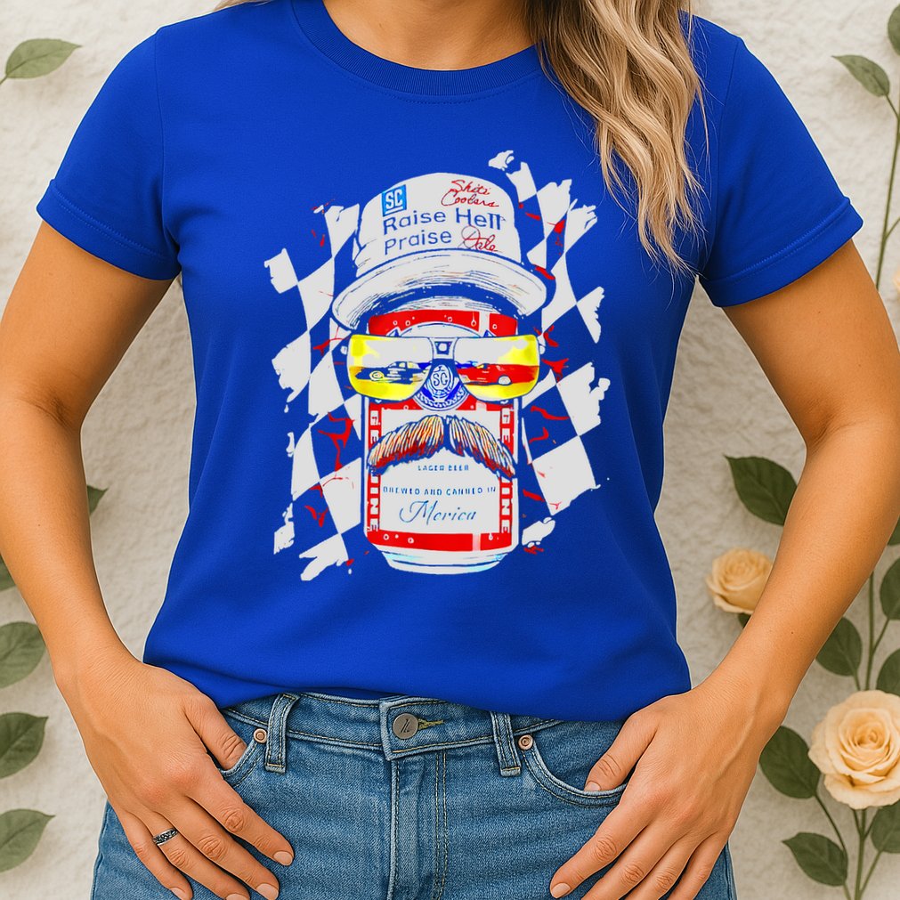 Raise Hell Praise Dale Vintage Funny Driking Beer Womens T-Shirt