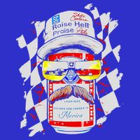 Raise Hell Praise Dale Vintage Funny Driking Beer Womens T-Shirt