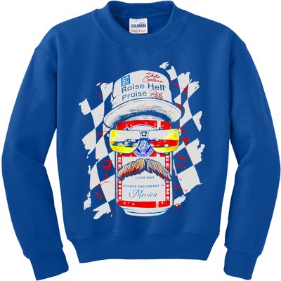 Raise Hell Praise Dale Vintage Funny Driking Beer Kids Sweatshirt