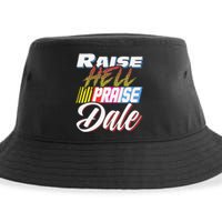 Raise Hell Praise Dale Retro Vintage Sustainable Bucket Hat