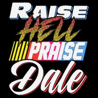 Raise Hell Praise Dale Retro Vintage Drawstring Bag