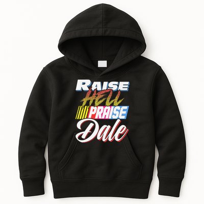 Raise Hell Praise Dale Retro Vintage Kids Hoodie