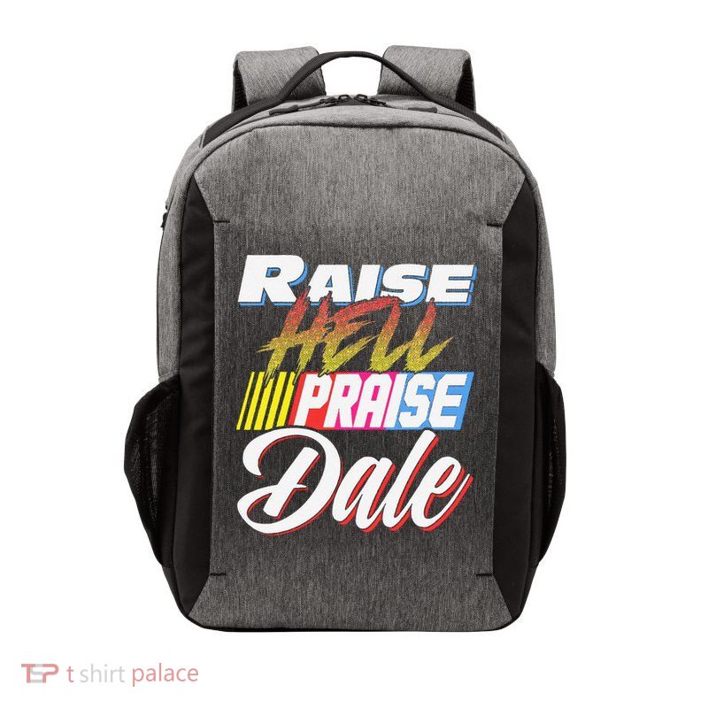 Raise Hell Praise Dale Retro Vintage Vector Backpack