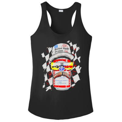 Raise Hell Praise Dale Vintage Funny Driking Beer Ladies PosiCharge Competitor Racerback Tank