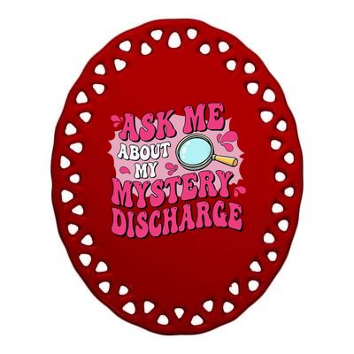 Retro Hap Pee Holidays Christmas Dialysis Nurse Kidney Xmas Ceramic Oval Ornament