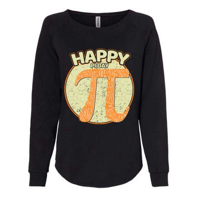 Retro Happy Pi Day Gift Math Teacher Geek Pi Day Womens California Wash Sweatshirt