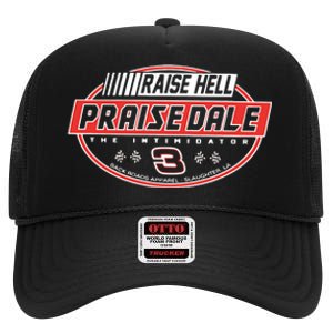 Raise Hell Praise Dale High Crown Mesh Back Trucker Hat