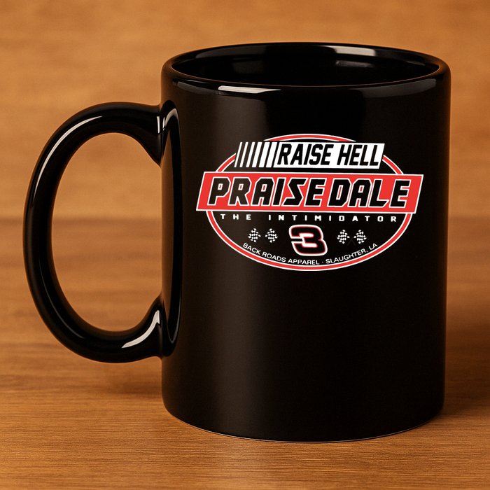 Raise Hell Praise Dale 11oz C Handle Ceramic Mug