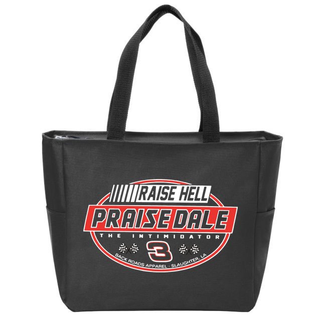 Raise Hell Praise Dale Zip Tote Bag
