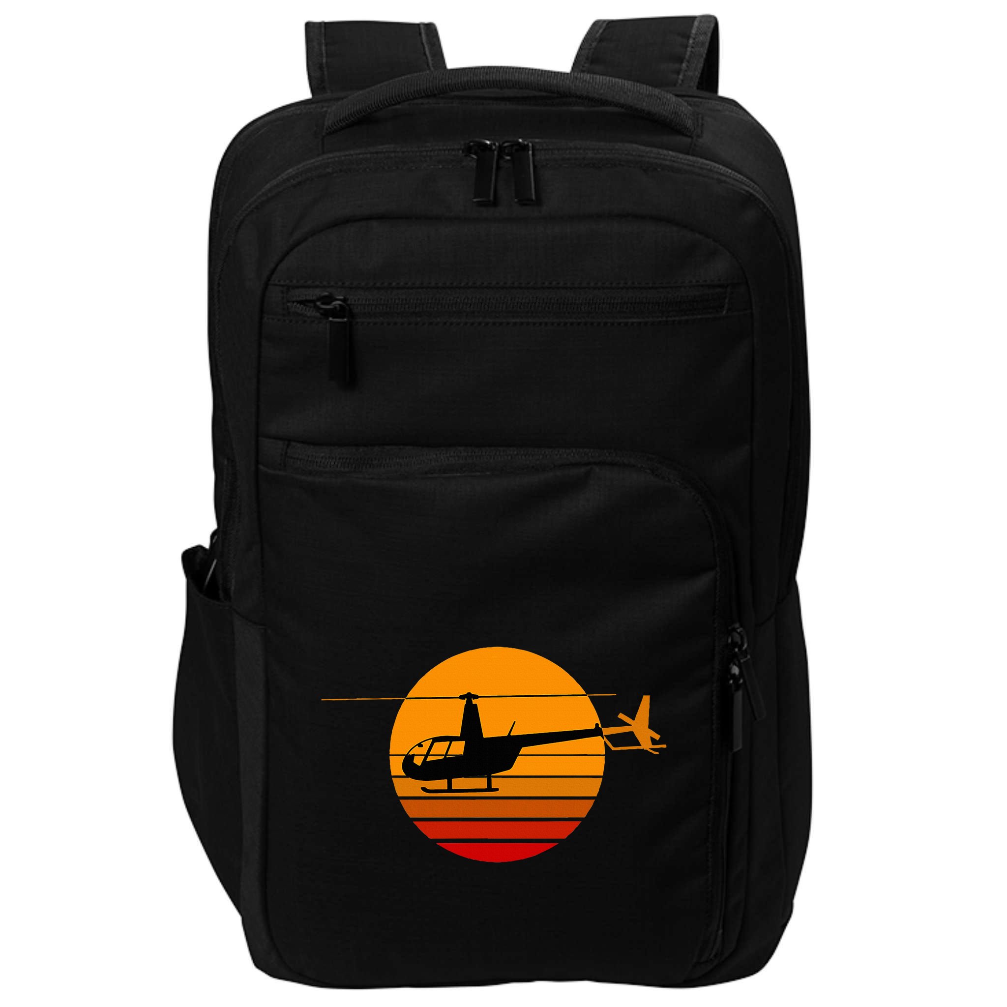 R44 Helicopter Pilot Aviation R44 Helicopter Impact Tech Backpack