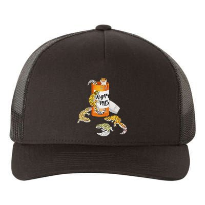 Reptile Happy Pills Leopard Gecko Lover Yupoong Adult 5-Panel Trucker Hat
