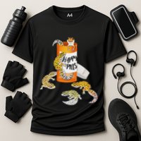 Reptile Happy Pills Leopard Gecko Lover Performance Shirt