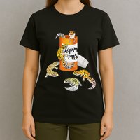 Reptile Happy Pills Leopard Gecko Lover T-Shirt