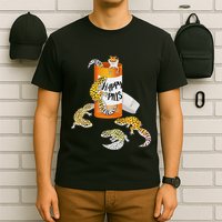 Reptile Happy Pills Leopard Gecko Lover T-Shirt