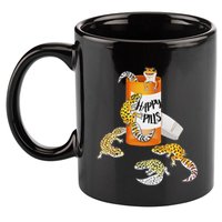 Reptile Happy Pills Leopard Gecko Lover 11oz C Handle Ceramic Mug