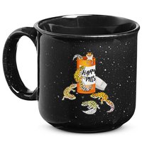 Reptile Happy Pills Leopard Gecko Lover 15oz Campfire Ceramic Mug