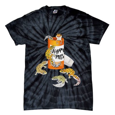 Reptile Happy Pills Leopard Gecko Lover Tie-Dye T-Shirt