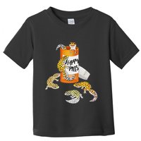 Reptile Happy Pills Leopard Gecko Lover Toddler T-Shirt