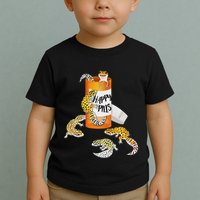 Reptile Happy Pills Leopard Gecko Lover Toddler T-Shirt