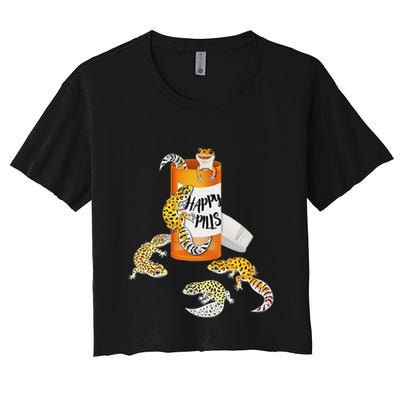 Reptile Happy Pills Leopard Gecko Lover Crop Top