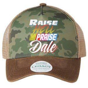 Raise Hell Praise Dale Retro Legacy Tie Dye Trucker Hat