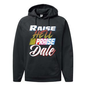 Raise Hell Praise Dale Retro Performance Fleece Hoodie