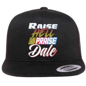 Raise Hell Praise Dale Retro Flat Bill Trucker Hat