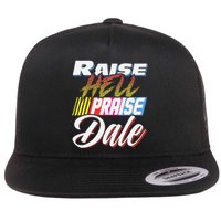 Raise Hell Praise Dale Retro Flat Bill Trucker Hat