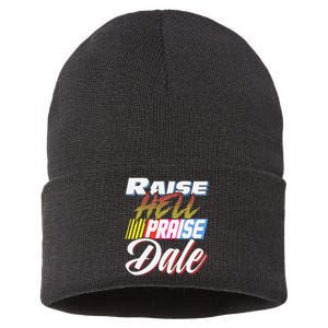 Raise Hell Praise Dale Retro Sustainable Knit Beanie