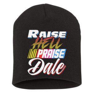 Raise Hell Praise Dale Retro Short Acrylic Beanie