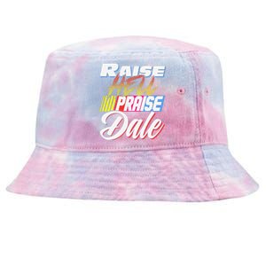 Raise Hell Praise Dale Retro Tie-Dyed Bucket Hat