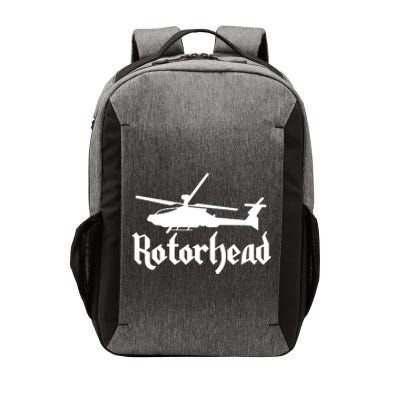 Rotorhead Helicopter Pilot Vector Backpack