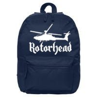 Rotorhead Helicopter Pilot 16 in Basic Backpack