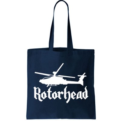 Rotorhead Helicopter Pilot Tote Bag